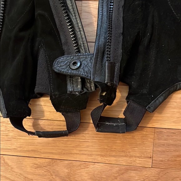 Black Riding Half Chaps - Picture 5 of 8